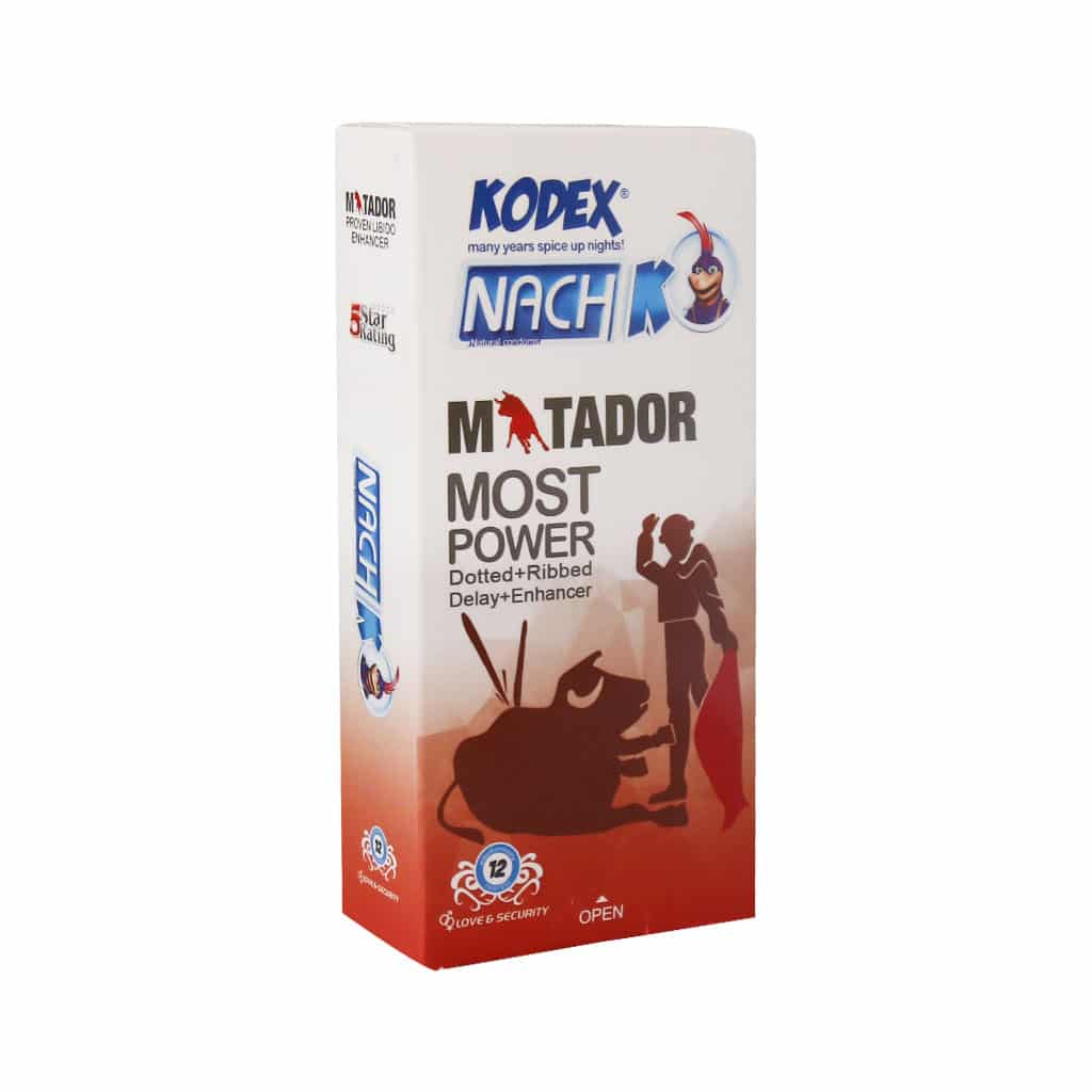 Kodex-Matador-Most-Power-Condom-12-Pcs.jpg کاندوم ماتادور تاخیری کدکس - تصویر 1